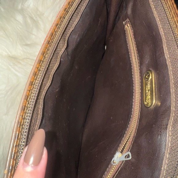 Brown Patterned Valentino Women’s Clutch Bag - Picture 3 of 7